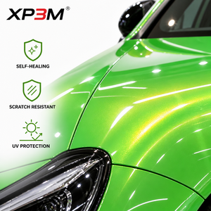 ฟิล์มใสกันรอยรถยนต์ XP3M Fantasy Gold Green OEM Gloss TPU สี PPF หนา 7.5 มิล ซ่อมแซมตัวเองได้ ป้องกันรอยขีดข่วน ป้องกันสีเหลือง ขนาด 1.52x15 เมตร - Product Image 5
