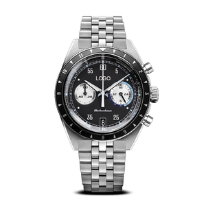 Conception de montres personnalisées 40MM, montre chronographe pour hommes, montre pour hommes étanche 10 ATM, alimenté par <span class=keywords><strong>VK64</strong></span> - Product Image 3