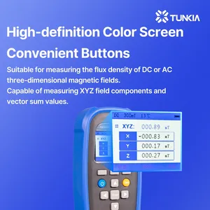 ทังเกีย TM5340B เครื่องวัดเกาส์แบบดิจิตอลแบบพกพา มัลติฟังก์ชั่น สนามแม่เหล็ก 3 มิติ DC/AC - Product Image 2