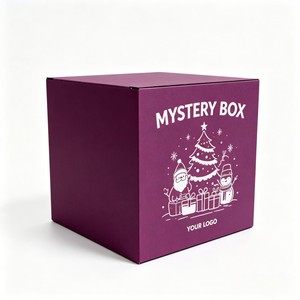 Customized Logo <b>Christmas</b> Arrival Calendar <b>Box</b> Recyclable Cardboard Paper <b>Box</b> Foldable Biscuit Candy Gift Packaging <b>Box</b> - Product Image 6