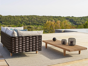 adecuados de polietileno de patio al aire libre vientos salón sofá con una larga <span class=keywords><strong>mesa</strong></span> de mimbre/muebles de mimbre conjuntos - Product Image 3
