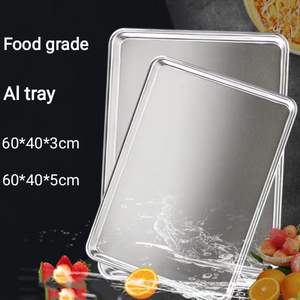 Cina fabbricazione <span class=keywords><strong>rettangolare</strong></span> in lega di alluminio pane pagnotta teglia teglia teglia pallet piatto foglio per pane torta pizza <span class=keywords><strong>biscotto</strong></span> - Product Image 2