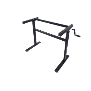 Vendite dirette in acciaio altezza regolabile struttura da scrivania ufficio impermeabile seduta Stand scrivania con maniglia