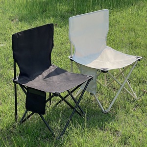 Silla Plegable Portátil de Tela Oxford con Bolsa de Transporte para Actividades al Aire Libre, Camping, Pesca, Playa, Hierro para Viajes y Senderismo - Product Image 2