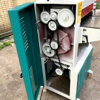 Machine à raboter et à dégauchir le bois automatique double face JDRG MB108 avec moteur de 5,5 kW, largeur de rabotage maximale de 630 mm