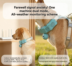 थोक स्मार्ट डॉग GPS ट्रैकर कॉलर रियल टाइम ट्रैकिंग बीप जियो फेंसिंग ऐप स्थिरीकरण कम पावर मोड 7 दिन स्टैंडबाय - Product Image 2
