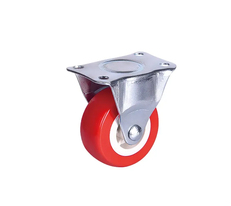 25mm 1.25inch/40mm furniture castor light duty PP/rubber directional wheel , fixed roller mecanum wheel