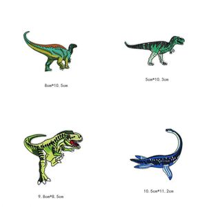 Wholesale Custom Iron on Embroidery Jurassic Era Dinosaur Patches for Cloth - Product Image 2