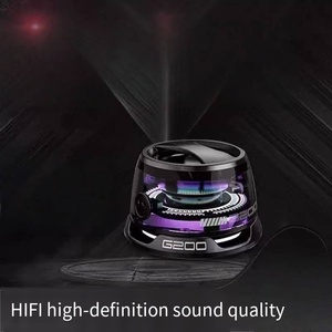 Haut-parleur audio sans fil magnétique MQ G200, système de son portable d'extérieur avec basses puissantes, lumière RGB, son fort, <span class=keywords><strong>mini</strong></span>, rechargeable - Product Image 2