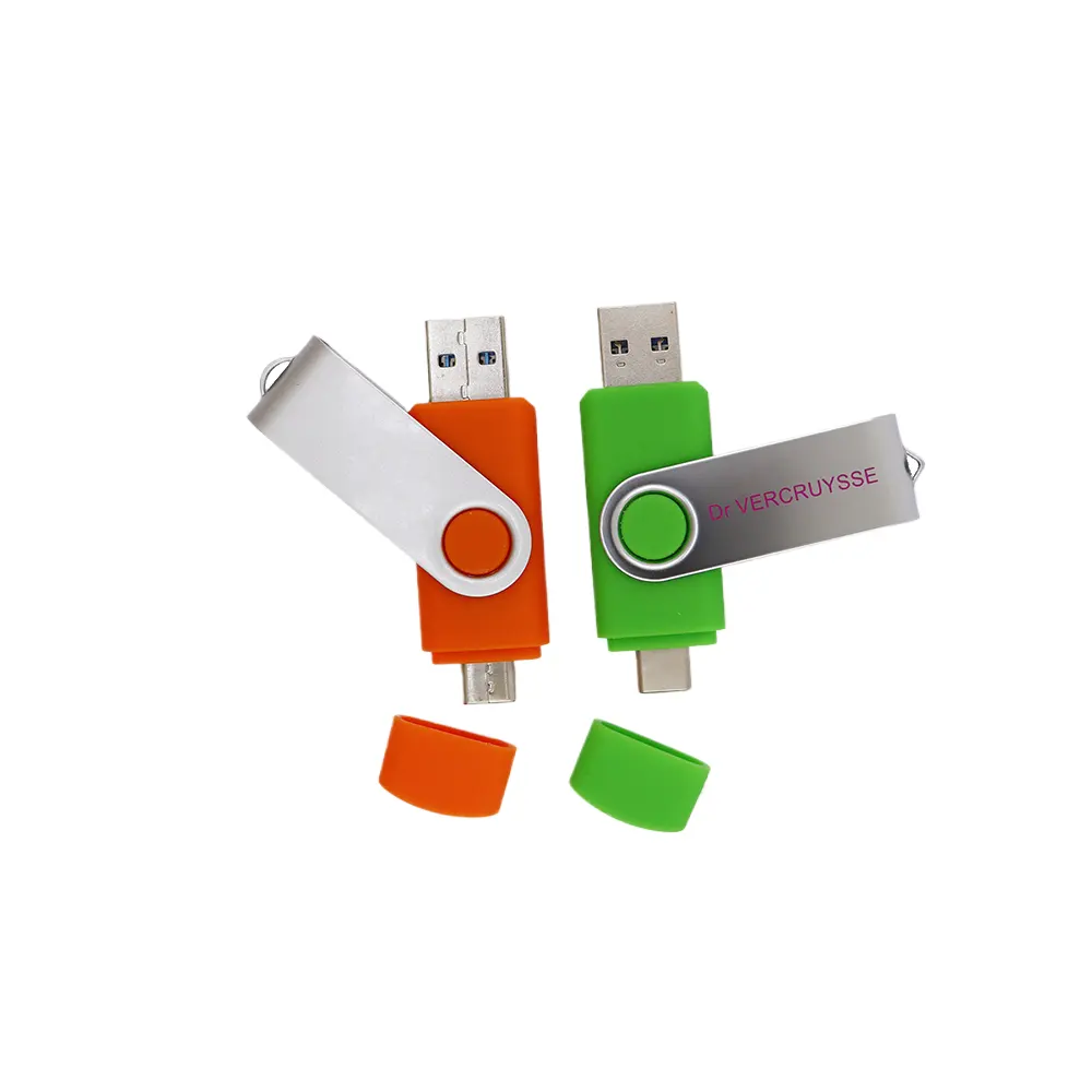 سلسلة الهواتف الأكثر مصداقية محرك فلاش USB فلاشة بندريف 3.0 النوع ج مفتاح USB مع 8GB 16GB 32GB 64GB 128GB سعة مناسبة كهدية عمل