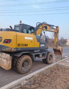Excavatrice sur pneus XCM xe150wd 15t d'occasion, excavatrice hydraulique sur pneus, excavatrices sur roues - Product Image 2