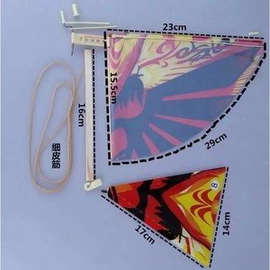 Juguete Educativo de Goma con Forma de Pájaro Volador Grande, Accionado por Banda Elástica, para Jóvenes de 8 a 13 Años, Unisex, para Jugar al Aire Libre - Product Image 2