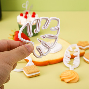 Ensemble d'<span class=keywords><strong>emporte</strong></span>-pièces hawaïen à feuilles de palmier, pâte de gomme, artisanat de bonbons Luau, décoration de gâteau, <span class=keywords><strong>emporte</strong></span>-pièce à feuilles tropicales, 4 pièces - Product Image 5