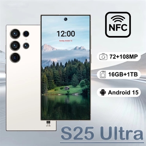 Teléfono Inteligente S25 Ultra 5G Desbloqueado en Oferta <span class=keywords><strong>con</strong></span> 16GB de RAM, 1TB de ROM, <span class=keywords><strong>NFC</strong></span>, Android 15, 4G, 5G - Product Image 1