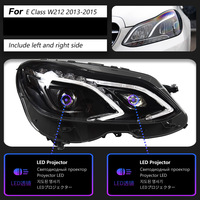 Ensemble de phares LED pour Mercedes Benz Classe E W212 2010-2015, mise à niveau de l'ancien au nouveau, DRL, clignotant