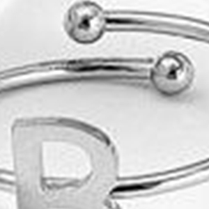 Anello con Lettera B in Acciaio Inossidabile dal Design Minimalista ed Elegante, Placcato Oro, Accessorio di Gioielleria Unisex alla Moda - Product Image 3