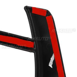 Para VW Golf 7 MK7 2014 2015 2016 2017, Rejillas para Faros Antiniebla Delanteros, Cubierta Decorativa para Faros Antiniebla, Negro Brillante - Product Image 5