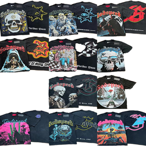 Camiseta Clásica Retro <span class=keywords><strong>de</strong></span> Algodón para Hombre, Manga Corta, Estilo Vintage, 100% Algodón, Corte Holgado, 240 Gramos, Tejido <span class=keywords><strong>de</strong></span> Punto - Product Image 1