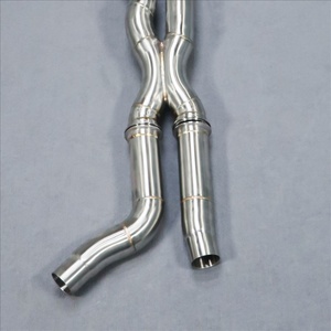 Tuyau d'échappement intermédiaire en acier inoxydable 70 mm 20G M2 Competition à longueur égale pour BMW M2C F87 S55 3.0T sans résonateur - Product Image 4