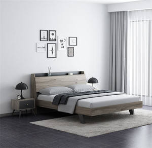 Nordic Ins di Stoccaggio <span class=keywords><strong>Letto</strong></span> Matrimoniale Moderno Stile Semplice <span class=keywords><strong>Letto</strong></span> <span class=keywords><strong>Singolo</strong></span> <span class=keywords><strong>Letto</strong></span> di Nozze - Product Image 4