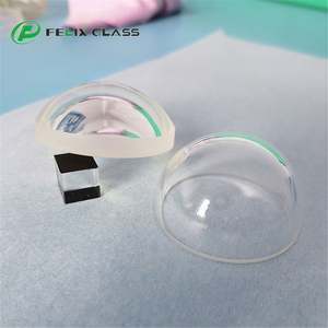 FELIX OEM เลนส์ครอบโดมแบบครึ่งวงกลม CaF2/IR/ สำหรับงานอินฟราเรด ขนาดเส้นผ่านศูนย์กลาง 75 มม. หนา 3 มม. พร้อมเคลือบป้องกันแสงสะท้อน - Product Image 1