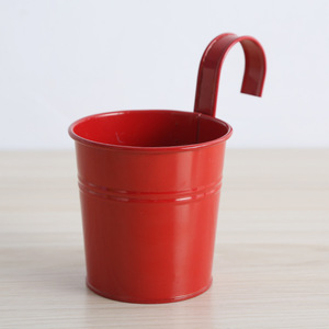 <span class=keywords><strong>Pot</strong></span> suspendu en métal de petite taille au design moderne, pour plantes grasses et fleurs, avec crochet amovible, coloris bonbon, pour balcon - Product Image 6