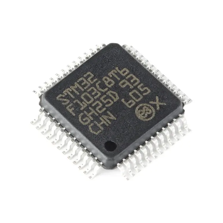 Nieuwe Originele En Hoge Kwaliteit Stm32f103 M3 32-Bit Microcontroller-Mcu Stm32f103c8t6 LQFP-48