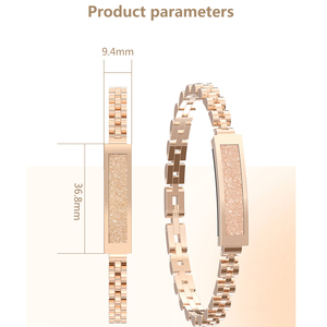 Pulseras inteligentes directas de fábrica sin pantalla Monitor de presión arterial de oxígeno en sangre de frecuencia cardíaca Android IOS Soporte de seguimiento de salud - Product Image 5