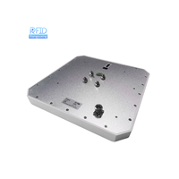 Lecteur-graveur de balises RFID UHF 7/8/9dbi Antenne RS232 Portée de lecture longue de 10 m Antenne de système de stationnement étanche Polarisation circulaire