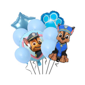 Ballons décoratifs pour la fête d'anniversaire de Cartoon Paw Film d'aluminium Fond de mur Fournitures de configuration - Product Image 3