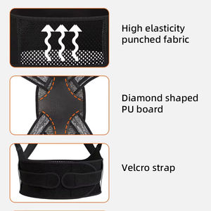 Nuevo Cinturón de Soporte Ajustable de Neopreno, Corrector de Postura con Soporte para Clavícula, Columna Vertebral, Hombros y Zona Lumbar, Corsé de Protección - Product Image 3