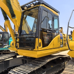 Excavatrice Komatsu PC160 d'occasion durable et économe en carburant, pelle sur chenilles moyenne de 16 tonnes pour la construction routière et l'ingénierie municipale - Product Image 2