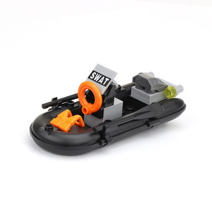 Modèle <span class=keywords><strong>de</strong></span> hors-bord <span class=keywords><strong>bateau</strong></span> en caoutchouc <span class=keywords><strong>bateau</strong></span> d'assaut jouet pour enfants <span class=keywords><strong>bateau</strong></span> bloc <span class=keywords><strong>de</strong></span> construction jouets - Product Image 2