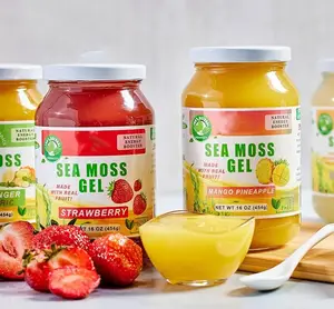 Commercio all'ingrosso OEM Irish Seamoss Gel mare muschio integratore con vitamine minerali