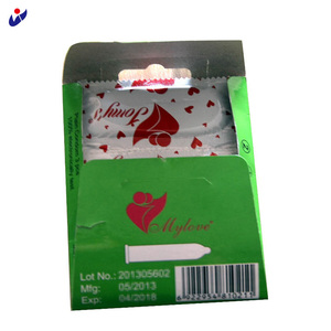 Empaque de Papel con Certificación FSC Disponible para Marcas de <span class=keywords><strong>Condones</strong></span> de Marca Privada con Diseño y Impresión Personalizados - Product Image 3