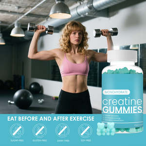 Label pribadi <span class=keywords><strong>Creatine</strong></span> <span class=keywords><strong>HCL</strong></span> Muscle Building Gummies Gummy Candy <span class=keywords><strong>Supplement</strong></span> untuk Dewasa bukan untuk wanita hamil - Product Image 4