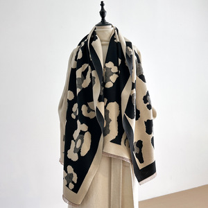 Nouvelle Écharpe Longue en Viscose et Cachemire, Châle Coréen Polyvalent pour Fille, Chauffe-<span class=keywords><strong>Cou</strong></span> Épais et Durable, Multifonctionnel pour l'Hiver - Product Image 2