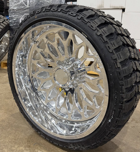 Jantes forgées 6 et 8 trous pour camions, modèles 22x12, 24x14, 26x16, 26x12, 8x8.5, 6x139.7, 8x170, 8x180, compatibles Ram, GMC, <span class=keywords><strong>Silverado</strong></span> 1500 - Product Image 1