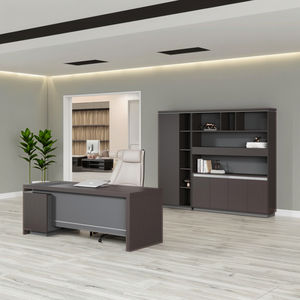 Escritorio Ejecutivo Moderno y Sencillo para Hospital, Mesa de Computadora de Panel Extensible Convertible de Madera, Muebles de Oficina YBL HQ-1209, 5 Años - Product Image 3