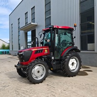 جرار زراعي رباعي الدفع 50 PS Tractor Moteur ديزل C Laboureur De 50HP Pertanian Trator