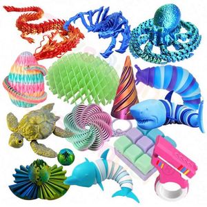 Jouet sensoriel anti-stress imprimé en 3D en PLA, vente en gros, jouet de décompression pour enfants, cadeaux d'anniversaire - Product Image 1