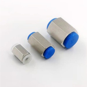 ข้อต่อเกลียวสแตนเลส 1/4 Npt G1/4 เกลียวใน แบบตรงผ่าน สำหรับเส้นทางแก๊สในห้องปฏิบัติการ - Product Image 3