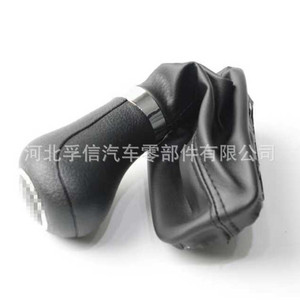 Pommeau de levier de vitesse en cuir pour Mercedes-Benz Clase C W203 W209, conception ergonomique pour l'intérieur de la voiture - Product Image 5