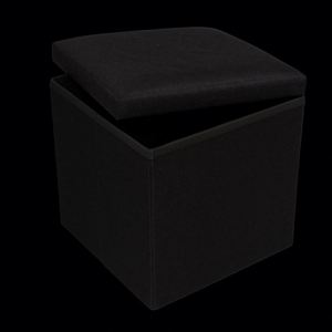 Modern Stool Living Room Furniture <b>Storage</b> Box Fabric Stainless Steel Bamboo Highest Quality Sample Available Stools Counter - Product Image 3