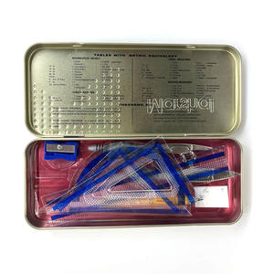 Haute qualité métal géométrie <span class=keywords><strong>math</strong></span>ématiques ensemble géométrie boîte <span class=keywords><strong>math</strong></span>ématiques ensemble école stationnaire - Product Image 5