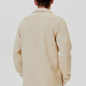 Venta caliente nueva llegada 100% algodón en blanco recortado suéter sudaderas al por mayor sudaderas con capucha personalizadas hombres cálidos camisas de invierno - Product Image 4