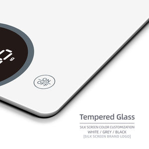 광동 전자 가정용 저울 공장 독특한 유리 디지털 주방 계량 저울 10kg - Product Image 3