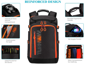 <span class=keywords><strong>Bolsa</strong></span> <span class=keywords><strong>para</strong></span> botas de Esquí/Snowboard/<span class=keywords><strong>bolsa</strong></span> <span class=keywords><strong>para</strong></span> patinaje | Excelente <span class=keywords><strong>para</strong></span> equipo de tienda y transporte, chaqueta, casco, gafas, Guantes y accesorios - Product Image 4