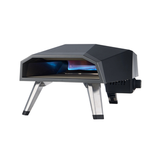 <span class=keywords><strong>Horno</strong></span> de pizza de fuego de leña de 12 pulgadas con piedra de pizza gratis, estufa de gas al aire libre para acampar para uso doméstico, <span class=keywords><strong>horno</strong></span> de llama abierta multicombustible butano LPG - Product Image 1