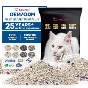 Free Samples Dust Free Odor Control Customized Labels Clumping Bentonite <b>Cat</b> <b>Litter</b> Sand - Product Image 1